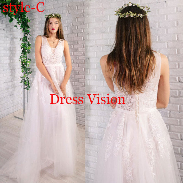 Robe De Mariee Long Suknia ślubna Vestidos Satin Wedding Dress Robe De Soiree Longue Formal Simple Vestido De Novia Bride To Be