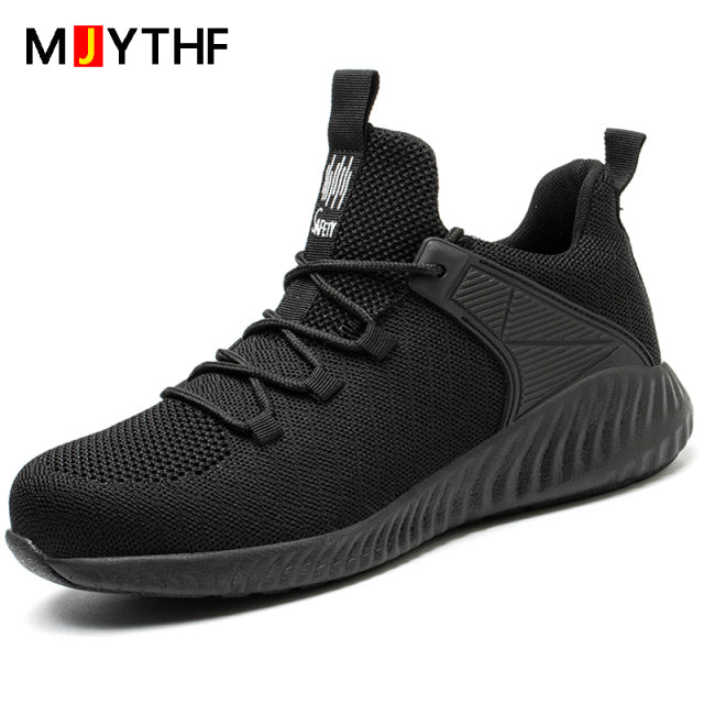 Dropshipping Men Women Work Shoes Steel Toe Cap Safety Boots European Standard Anti-smash Anti-puncture Sport Shoes Safety Shoes