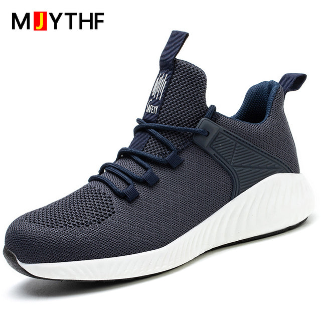 Dropshipping Men Women Work Shoes Steel Toe Cap Safety Boots European Standard Anti-smash Anti-puncture Sport Shoes Safety Shoes