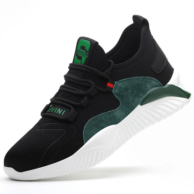 Men Work Safety Shoes Anti-puncture Working Sneakers Male Indestructible Work Shoes Men Boots Lightweight Men Shoes Safety Boots