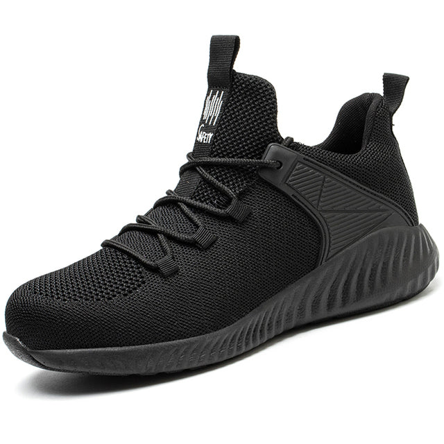Men Work Safety Shoes Anti-puncture Working Sneakers Male Indestructible Work Shoes Men Boots Lightweight Men Shoes Safety Boots