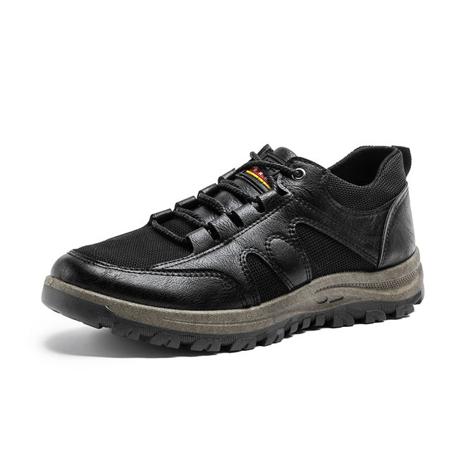 Leather Casual Men Shoes Comfortable Sneakers Casual shoes Walking Footwear Winter Boots Lac-up Mens Vulcanize Leather Shoes