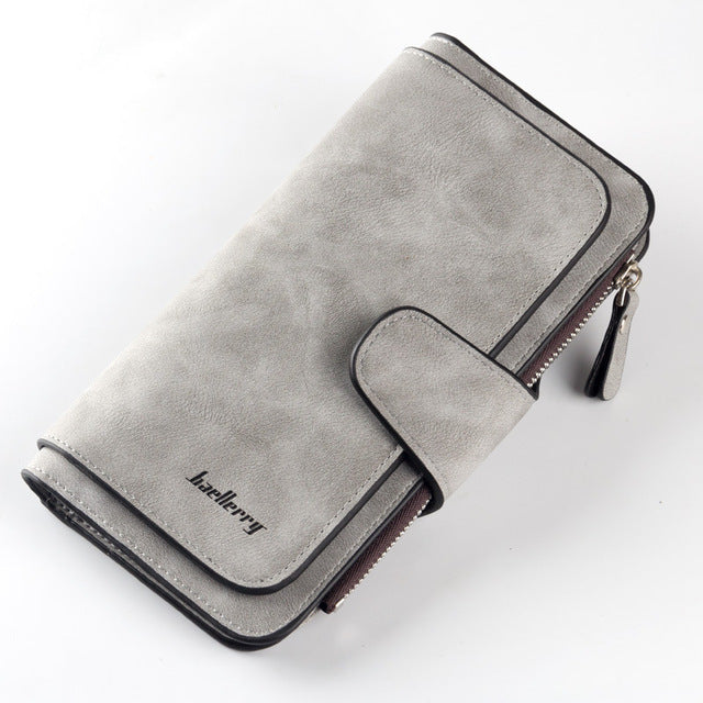 Luxury Designer Women's Wallet 2022 New Long Three-fold Multi-card Position Clutch Female Multi-function Coin Purse Card Holder