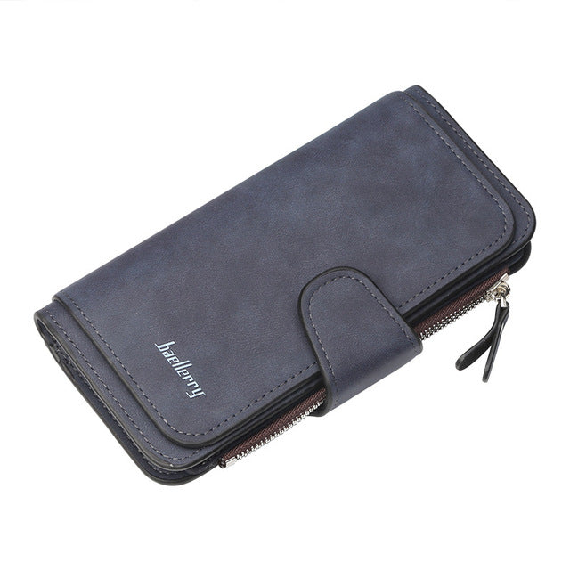 Luxury Designer Women's Wallet 2022 New Long Three-fold Multi-card Position Clutch Female Multi-function Coin Purse Card Holder