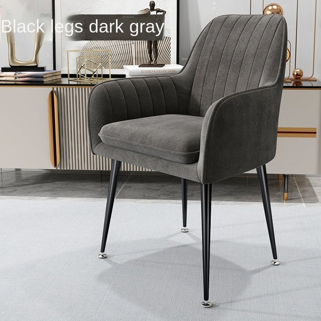 Nordic Ins Chair Home Internet Celebrity Makeup Dressing Table Stool Backrest Girly Bedroom Simple Manicure Light Luxury Chair