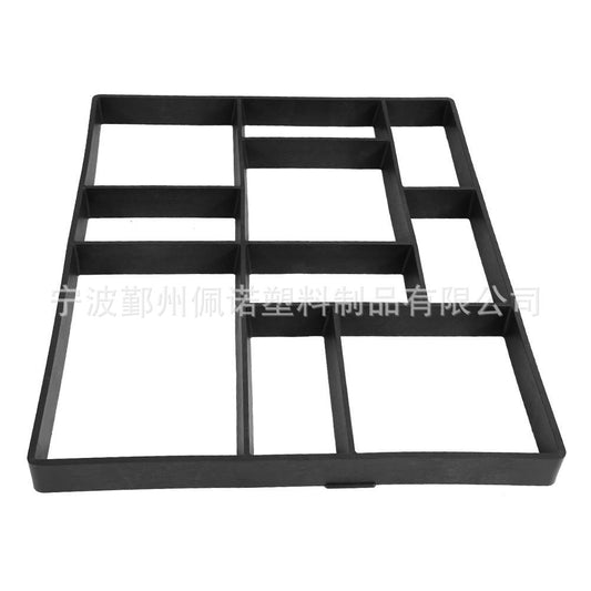 Floor tile mould Garden paving mould plastic floor mould Cement mould floor concrete mould factory direct