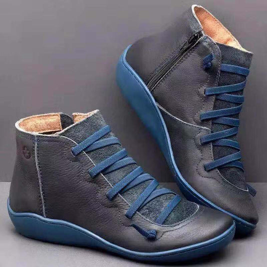 Cross-border foreign trade 2019 explosion models women's boots Martin boots ladies Europe and large size women's shoes side zipper casual boots women's boots