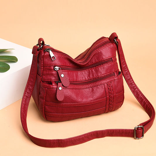 soft leather women's bag