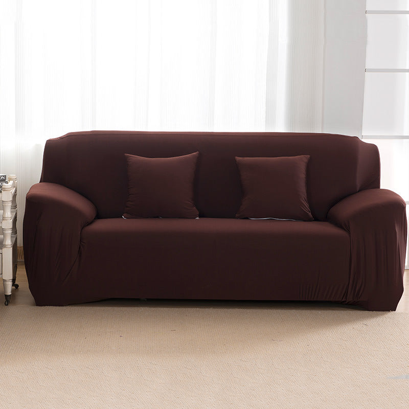 Factory wholesale modern minimalist stretch sofa cover all-inclusive solid color fabric sofa cover towel universal sofa cushion combination