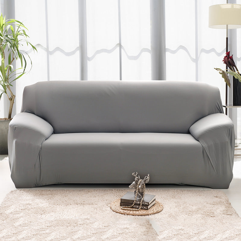 Factory wholesale modern minimalist stretch sofa cover all-inclusive solid color fabric sofa cover towel universal sofa cushion combination