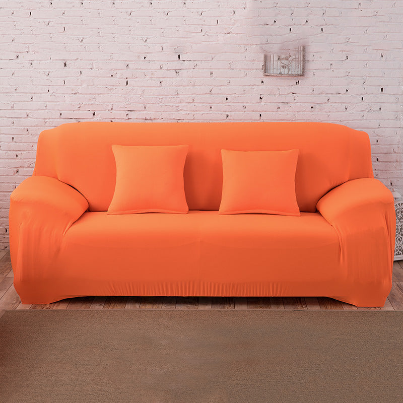 Factory wholesale modern minimalist stretch sofa cover all-inclusive solid color fabric sofa cover towel universal sofa cushion combination