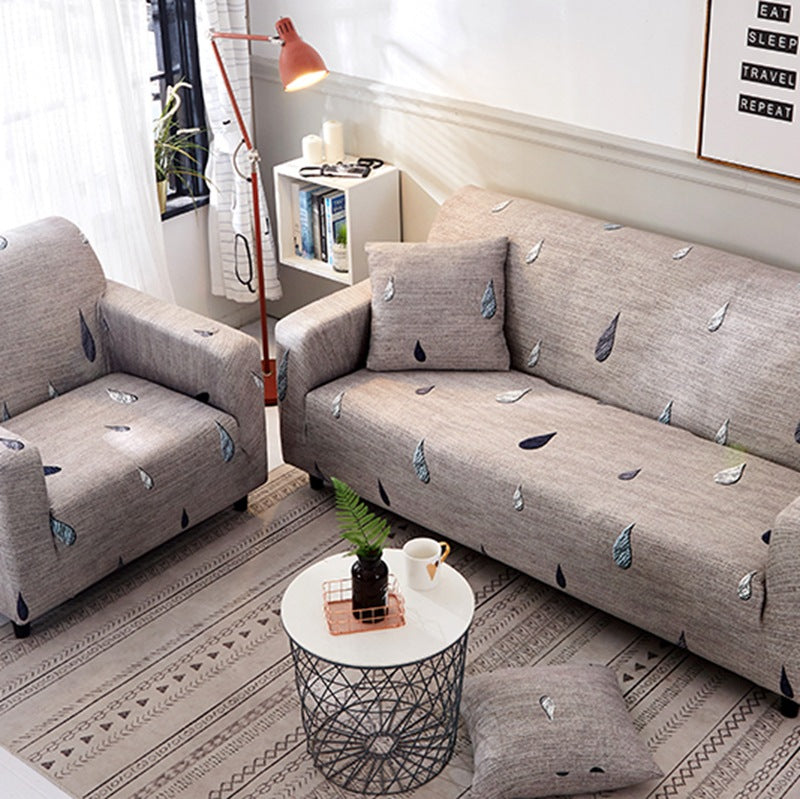 Cross-border wish Amazon striped all-inclusive sofa cover sofa cover stretch fabric sofa cover sofa towel