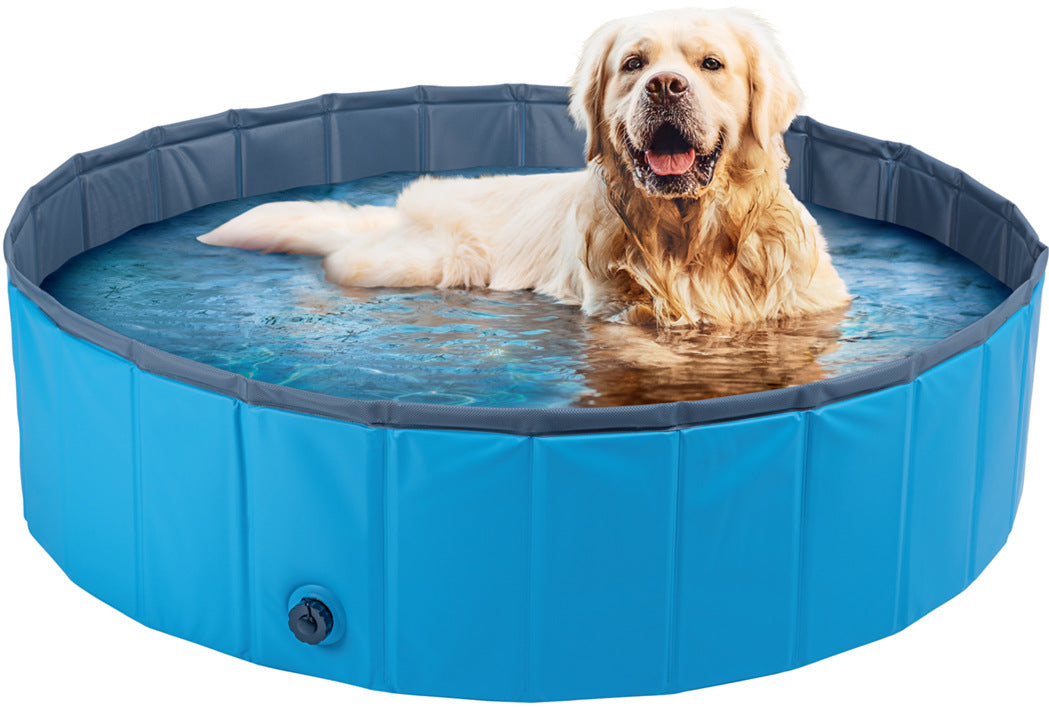 [Pet pool] Spot pet cat and dog paddling pool Pet pool PVC composite cloth pet pool