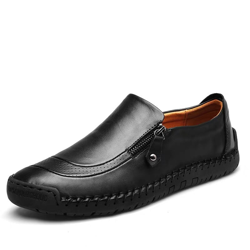Spring and Summer Men's Casual Cross-border Large Size 2020 Men's Shoes Leather Shoes Men's Leather Shoes Casual Shoes New Products