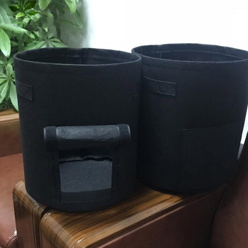 Cloth art flower pot