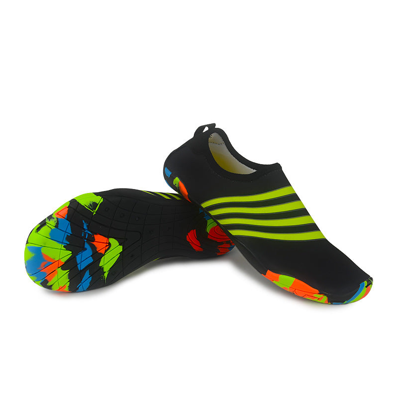 Men and women beach shoes non-slip seaside upstream shoes
