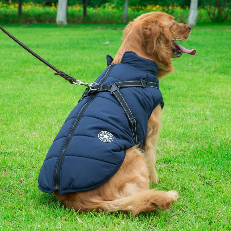 Factory direct supply cross-border reflective clothes for big dogs