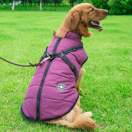 Factory direct supply cross-border reflective clothes for big dogs