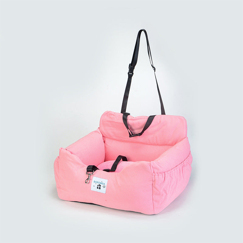 Car kennel car indoor dual-purpose kennel new pet kennel dog bed removable and washable car pet pad travel model