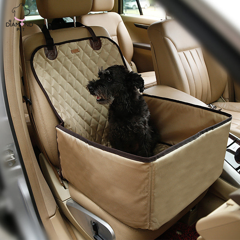 900D Nylon Waterproof Pet Car Carrier Dog Seat Cover Mat Outdoor Carrying Bags Mulitifunction Car Travel Accessories Dog Bag