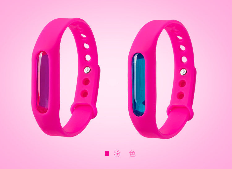 Cartoon mosquito repellent bracelet plant essential oil silicone infant anti-mosquito formula can be customized for children adult universal