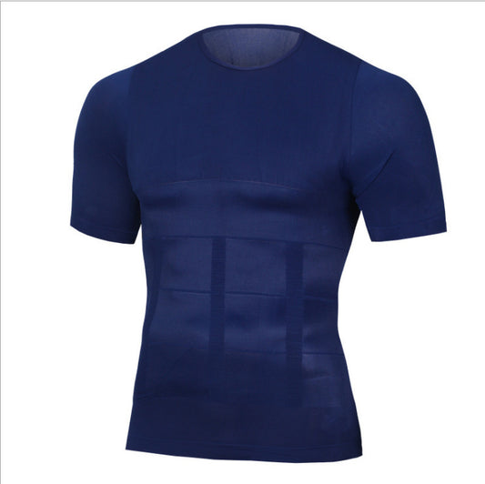 underwear Men's corsets Pressure tights sports T-shirts