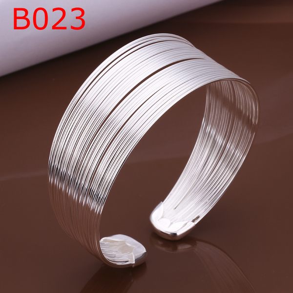 925 sterling silver high-quality bangle bracelet earrings ring fashion jewelry Sets