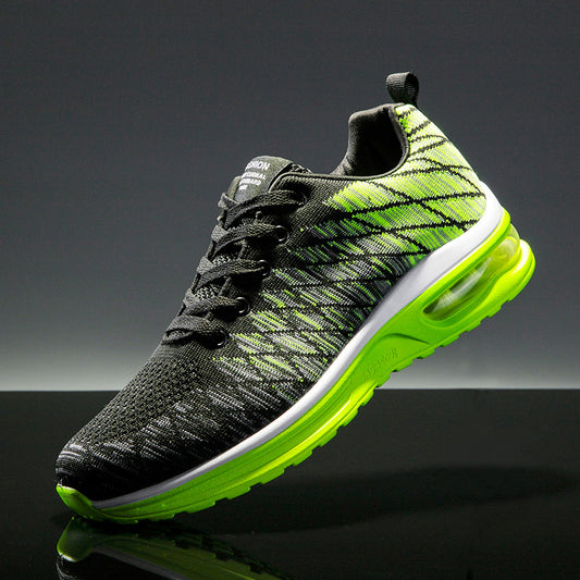 Men's shoes summer breathable sports shoes flying woven casual shoes men's large size shoes men's wild Korean fashion trend casual shoes