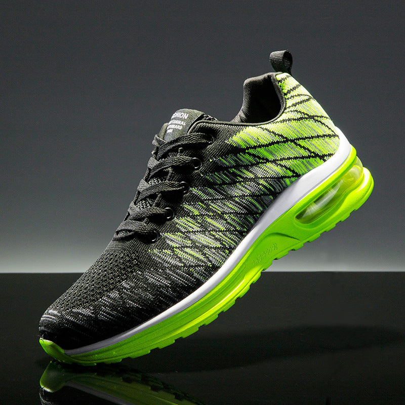 Men's shoes summer breathable sports shoes flying woven casual shoes men's large size shoes men's wild Korean fashion trend casual shoes