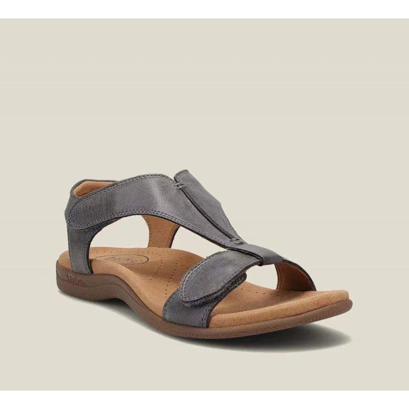 foreign trade new spot Amazon cross-border thick bottom wedge women's shoes Velcro buckle strap sandals women