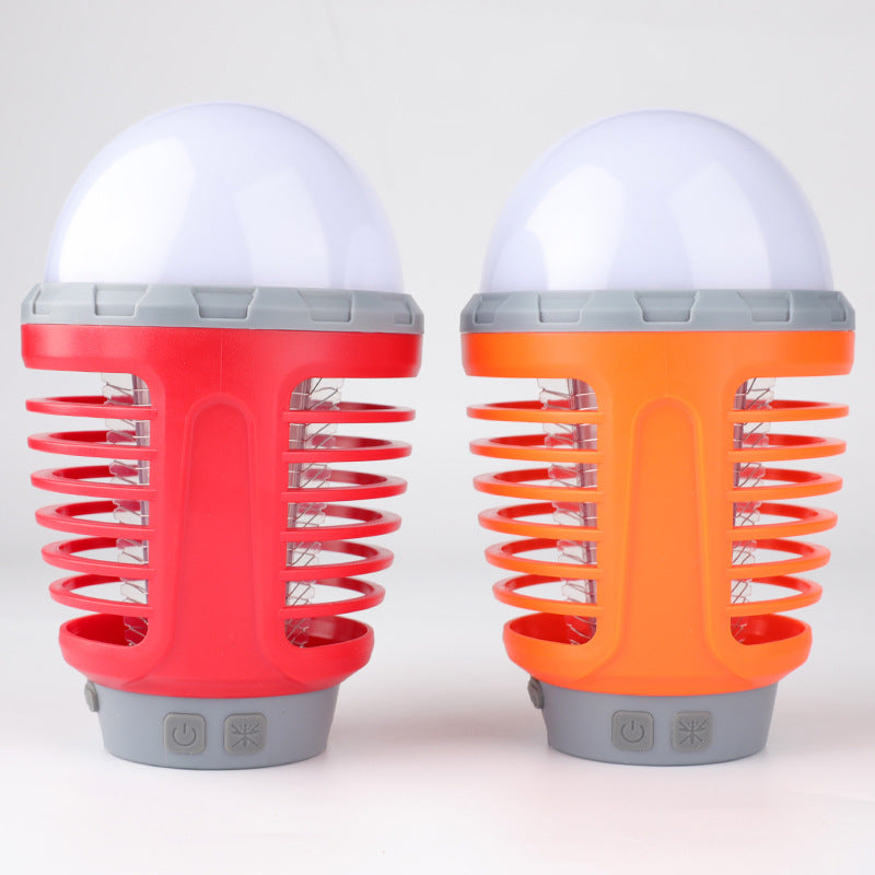 USB charging household silent mosquito repellent lamp Outdoor magnet adsorption can be hung camping fishing lamp mosquito trapping mosquito lamp