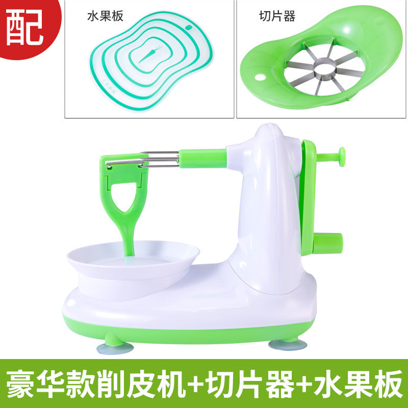 Hand-shake apple artifact household automatic peeler multi-function scraping fruit knife peeler apple peeling artifact