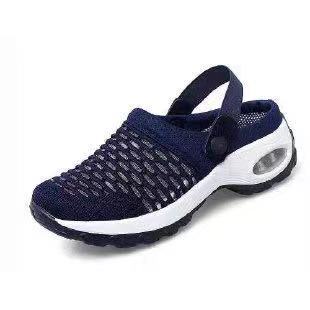 Summer Mesh Set Feet Large Size Slippers Shake Mom Sandals Reversible