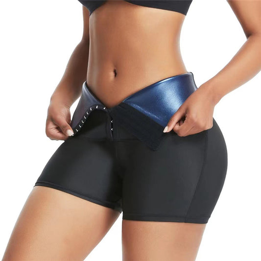 Cross-border sweat pants, European and American breasted belly shorts