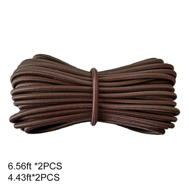 4 Pcs Elastic Cord Stable for Zero Gravity Reclining Garden Sun Lounger Chairs SEC88