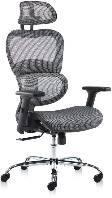 Office Chair Ergonomics Mesh Chair Computer Chair Desk Chair High Back Chair gaming chair With Adjustable Headrest and Armrests
