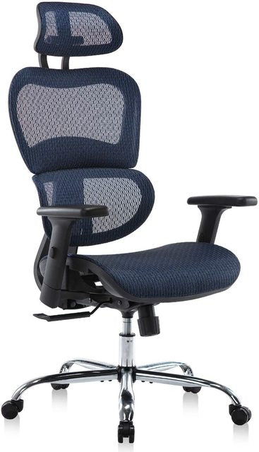 Office Chair Ergonomics Mesh Chair Computer Chair Desk Chair High Back Chair gaming chair With Adjustable Headrest and Armrests