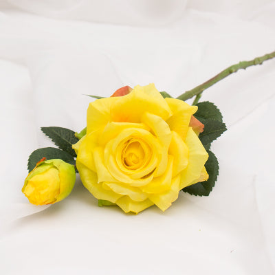 Bride Wedding Bouquet Real Touch Rose Flower Artificial Silk Rose Marriage Home Wedding Party Flower Decor
