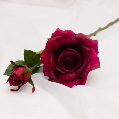 Bride Wedding Bouquet Real Touch Rose Flower Artificial Silk Rose Marriage Home Wedding Party Flower Decor