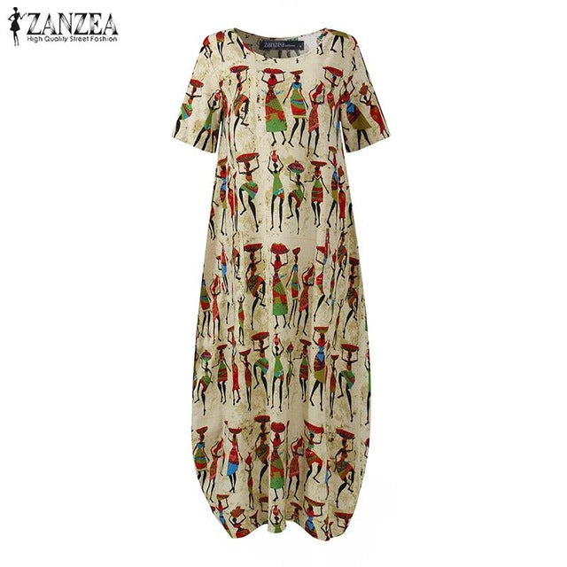 Fashion Summer Maxi Dress Women