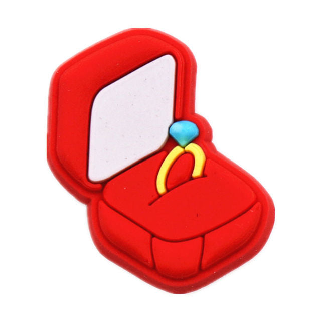 23 Kinds of Fashion Sweet Style Shoe Charms Accessories Cute Girl Series PVC Shoe Decoration for Croc jibz Kids Party X-mas Gift