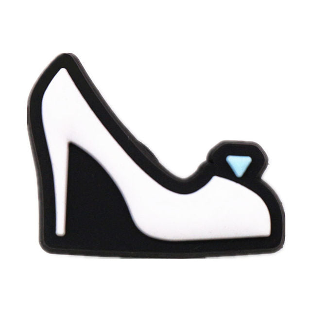 23 Kinds of Fashion Sweet Style Shoe Charms Accessories Cute Girl Series PVC Shoe Decoration for Croc jibz Kids Party X-mas Gift