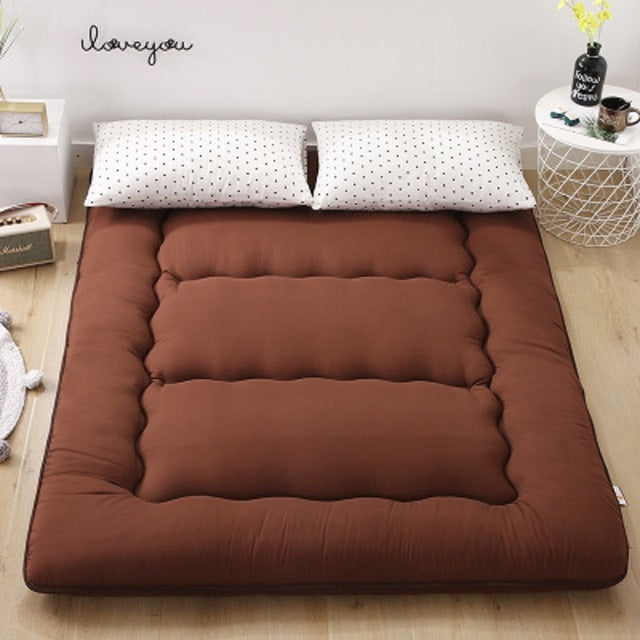 Foldable mats Can be used on floor and bed  mattress  Single and double student mattress Superior tatami comfortable