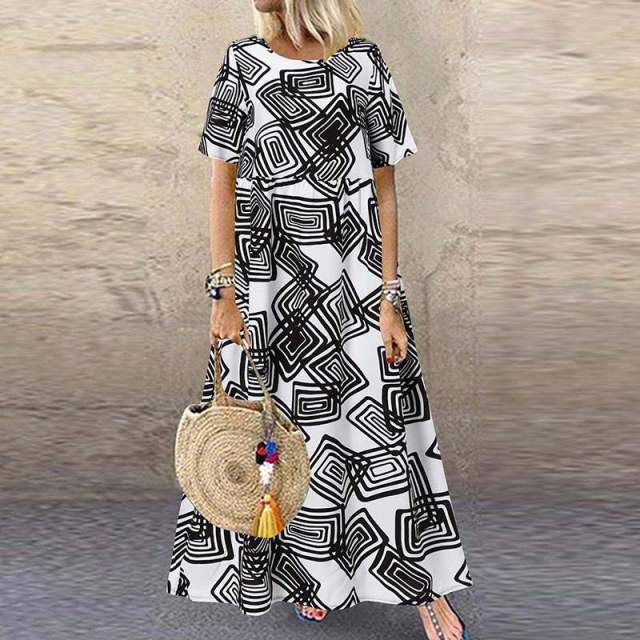 Fashion Summer Maxi Dress Women