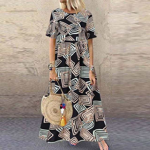 Fashion Summer Maxi Dress Women