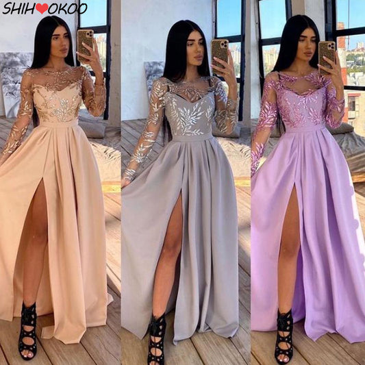 Sparkle Satin Formal Cocktail Dress Mother of The Bride Dress Bridesmaid Celebrity Robe Ball Gown Wedding Party Evening Dresses