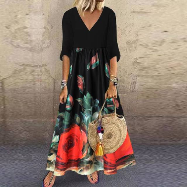 Fashion Summer Maxi Dress Women