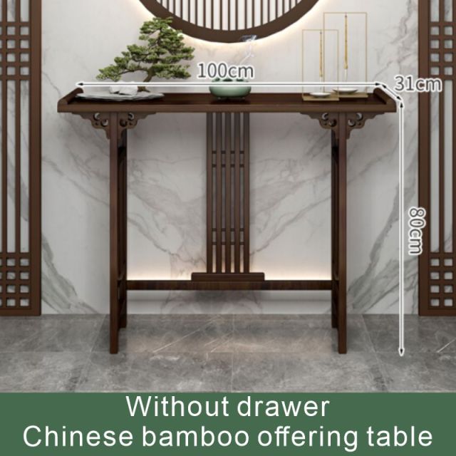 Chinese Style Porch Desk, Light Luxurious Desk Sitting Room Porch Ark, Desk Table