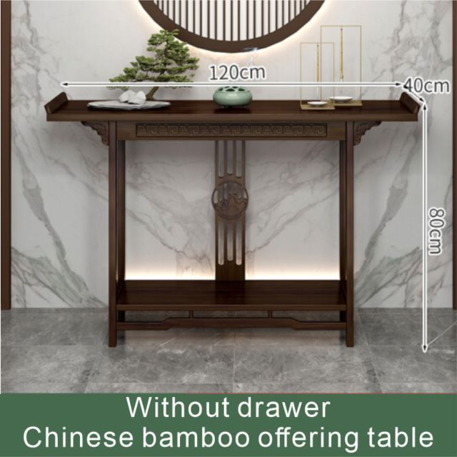 Chinese Style Porch Desk, Light Luxurious Desk Sitting Room Porch Ark, Desk Table