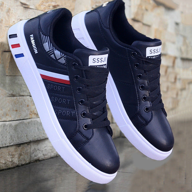 White vulcanized sneakers boys cheap flat comfortable shoes men autumn spring 2022 fashion sneakers